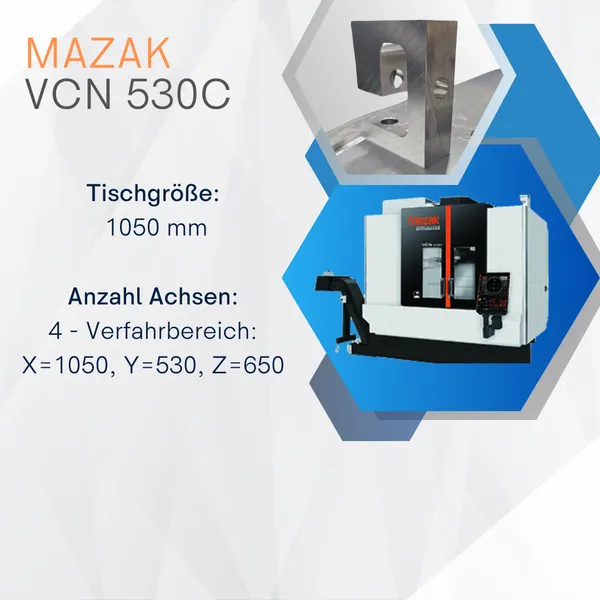 VCN 530C mit zusätzlicher 4. Achse
